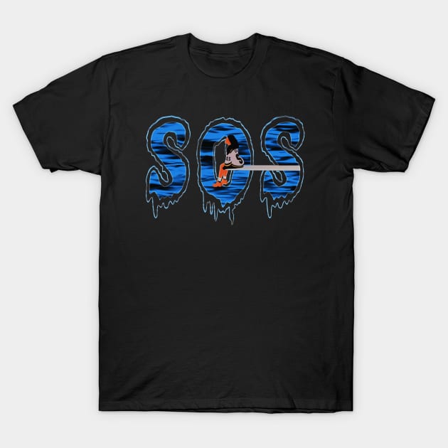 sos sza T-Shirt by do not enter podcast